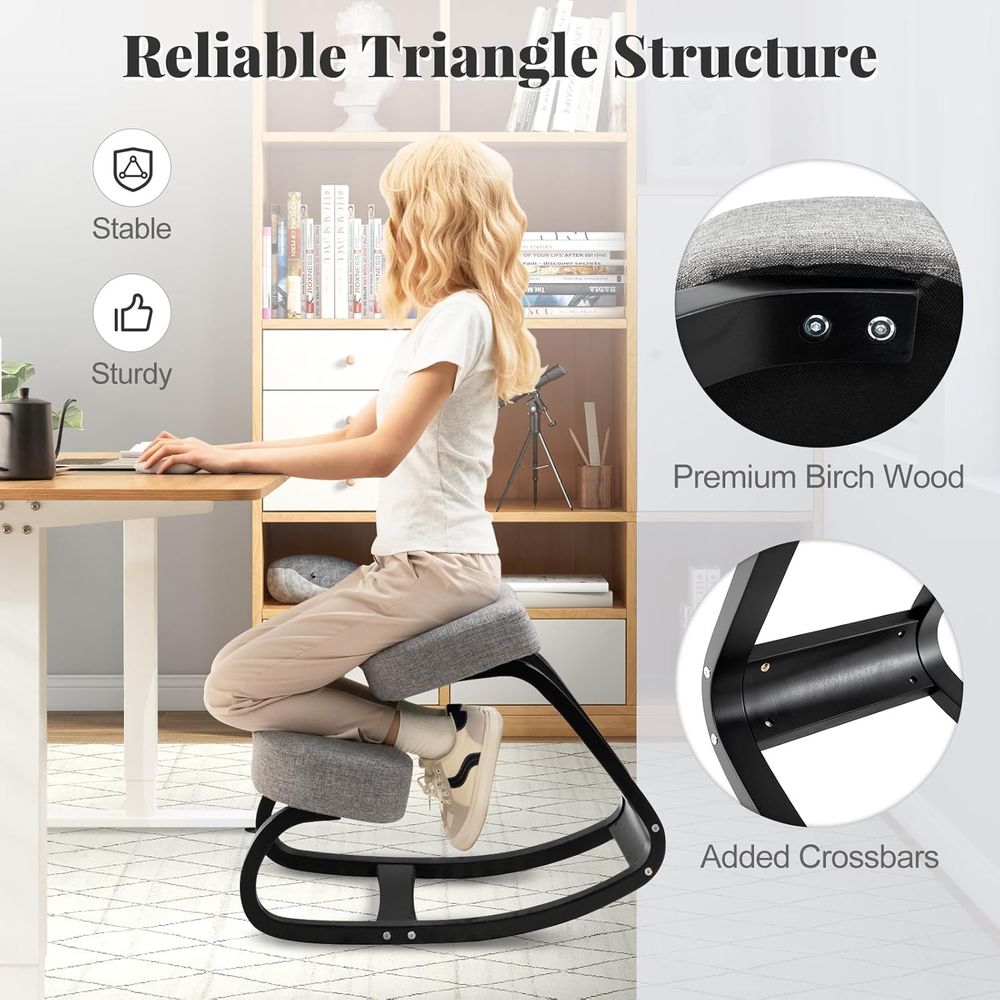 Ergonomic Kneeling Chair with  - Home Office Ergonomics 리뷰 및 가격