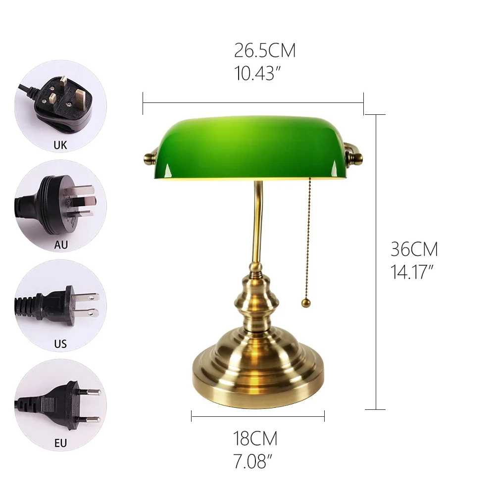 Desk lamp Table Light glass ba - Home Office With Library 리뷰 및 가격