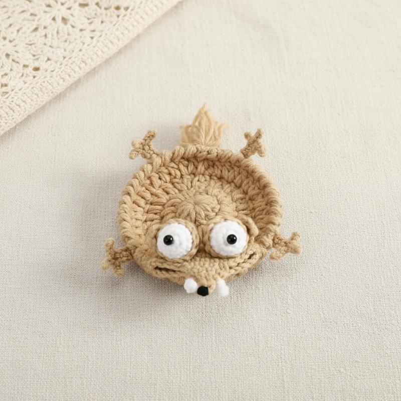 Handmade Crochet Squirrel Coas - Home Office Jobs 리뷰 및 가격