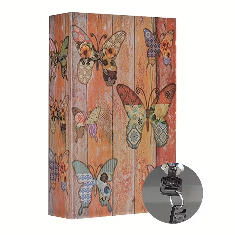 1 Piece, Book Safe with Key Lo - Home Office Passport 리뷰 및 가격