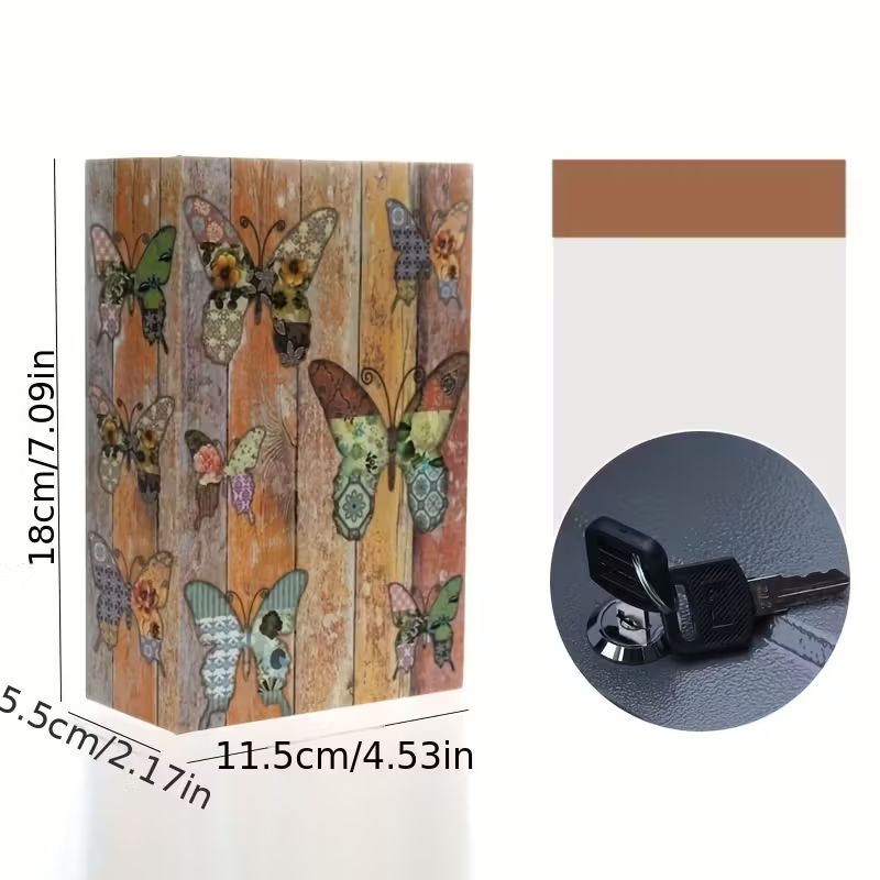 1 Piece, Book Safe with Key Lo - Home Office Passport 리뷰 및 가격