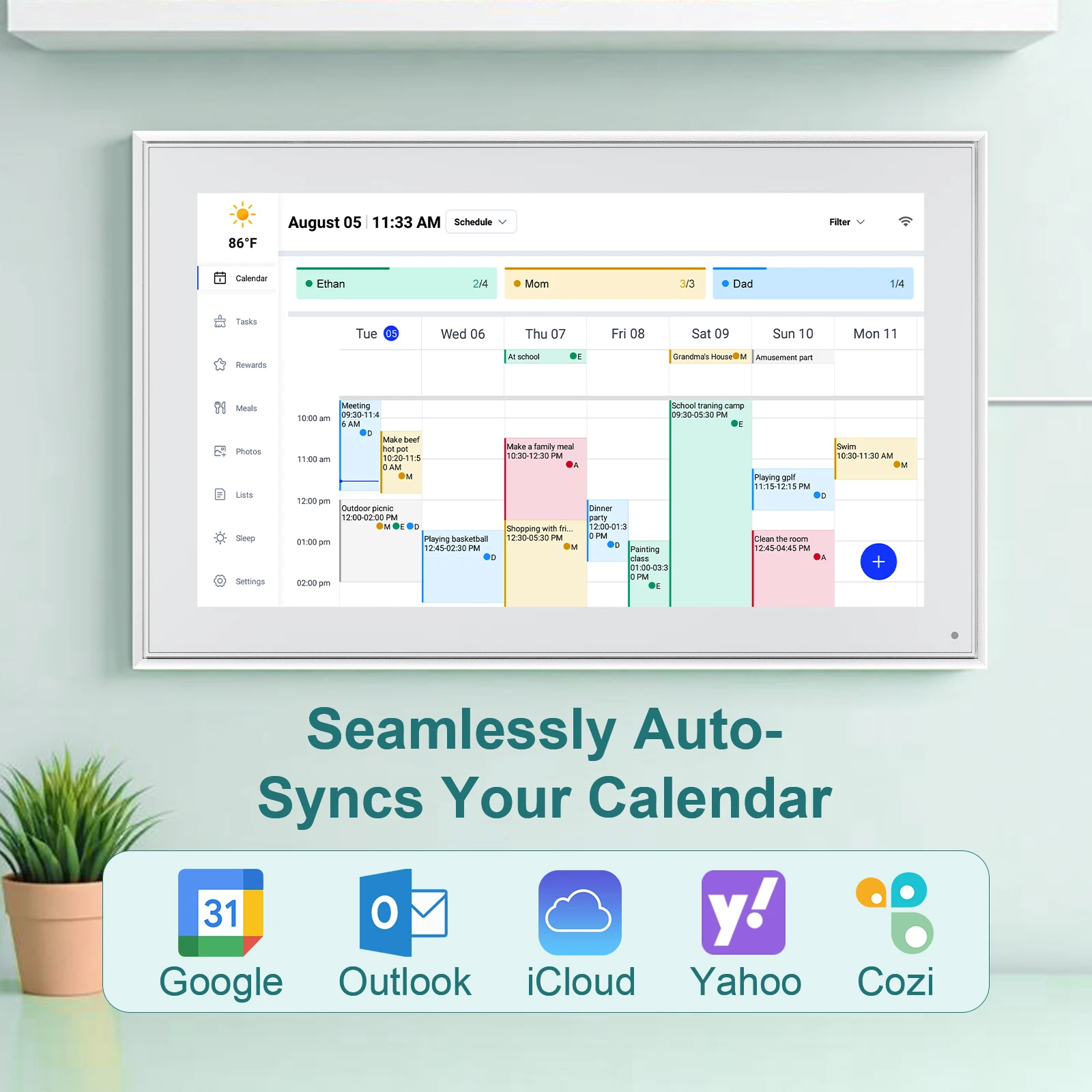 Home Smart Digital Calendar wi - Home Office Google 리뷰 및 가격