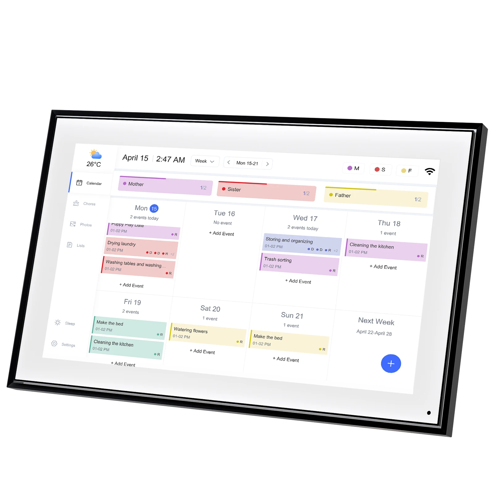 Home Smart Digital Calendar wi - Home Office Google 리뷰 및 가격