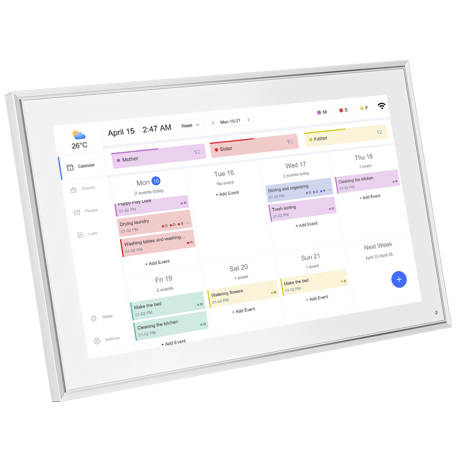 Home Smart Digital Calendar wi - Home Office Google 리뷰 및 가격