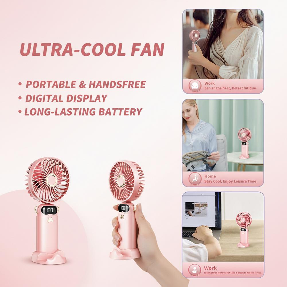 Portable Mini Fan With 6 Speed - Usb Desk Fan 리뷰 및 가격
