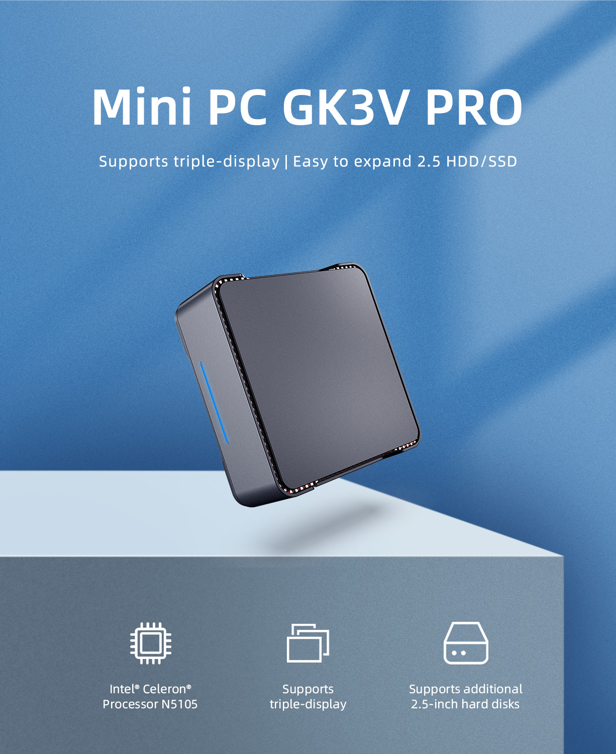 GK3V Pro mini pc Intel N5105 R - Home Office Jobs 리뷰 및 가격