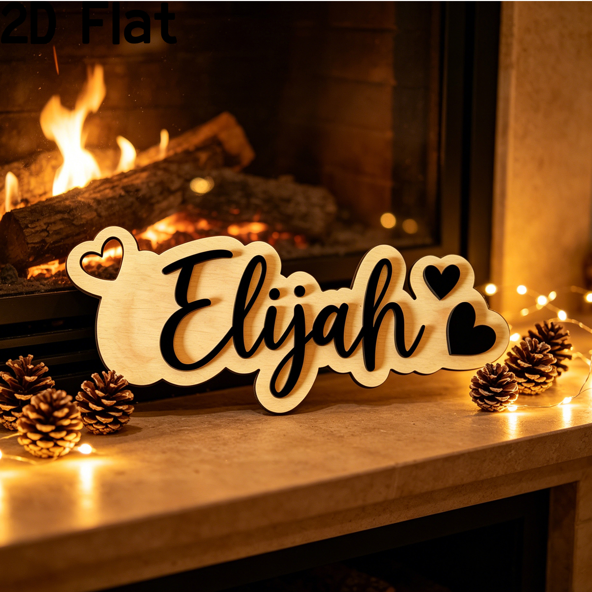 1Pc Custom Love Decor Wooden A - Home Office Decor 리뷰 및 가격