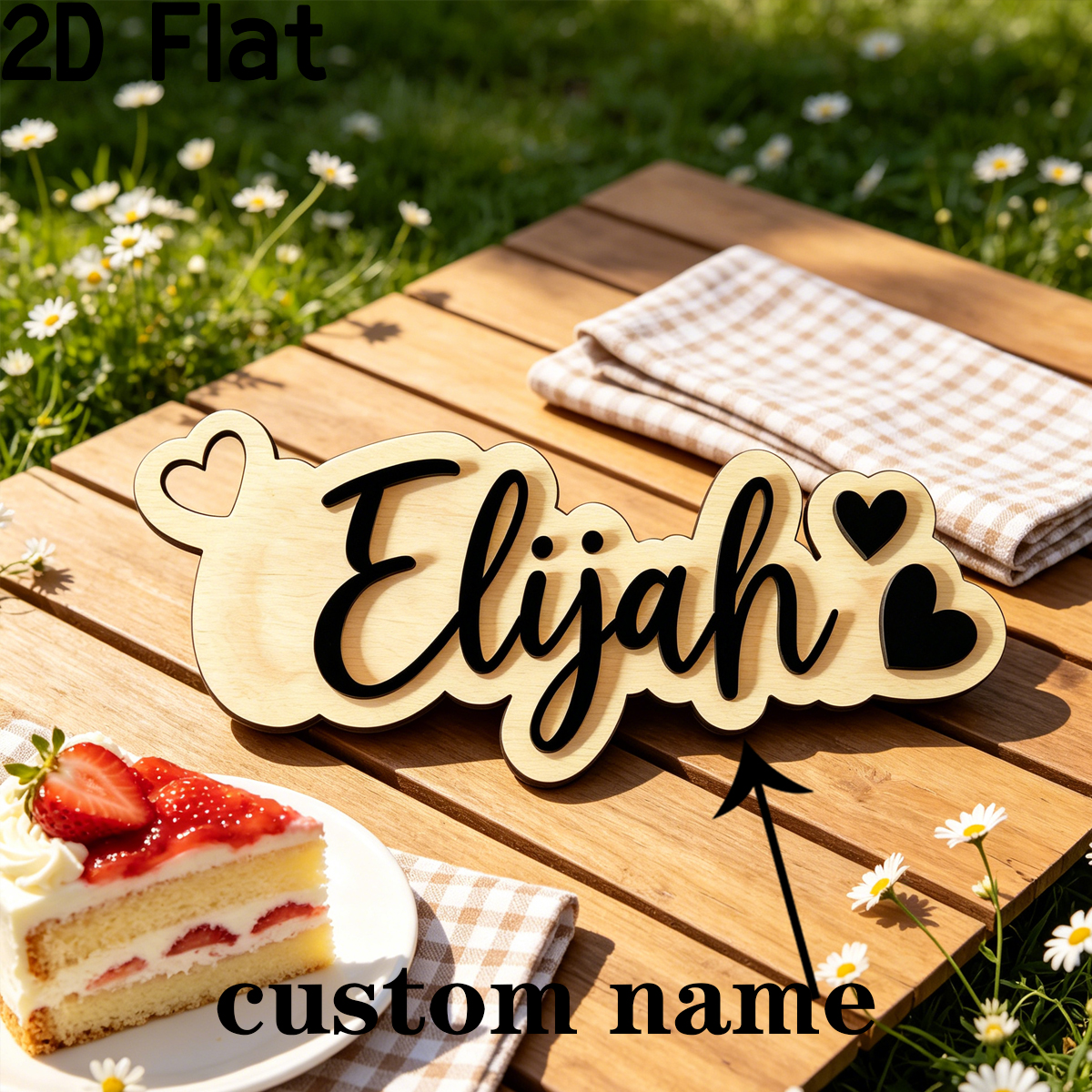 1Pc Custom Love Decor Wooden A - Home Office Decor 리뷰 및 가격