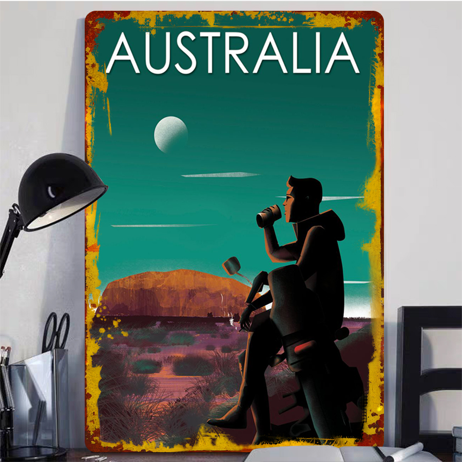 Australia Landscape Rustic Met - Home Office Australia 리뷰 및 가격
