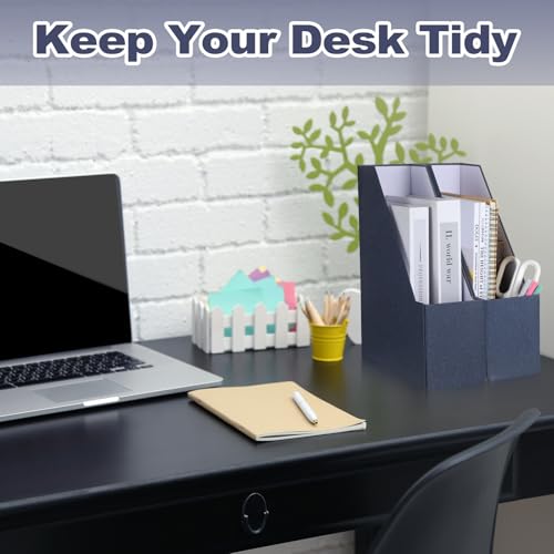 Six Blue Foldable Cardboard Ma - Home Office With Library 리뷰 및 가격