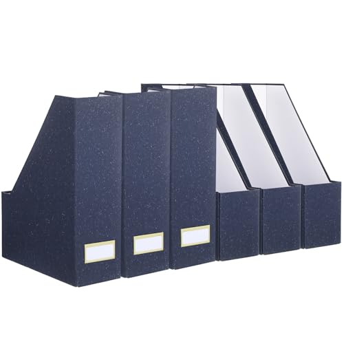 Six Blue Foldable Cardboard Ma - Home Office With Library 리뷰 및 가격