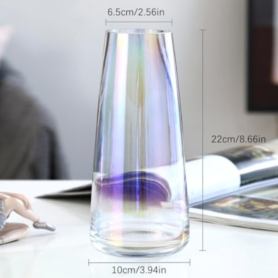 Flower Vase Modern Home Decor  - Home Office With Library 리뷰 및 가격